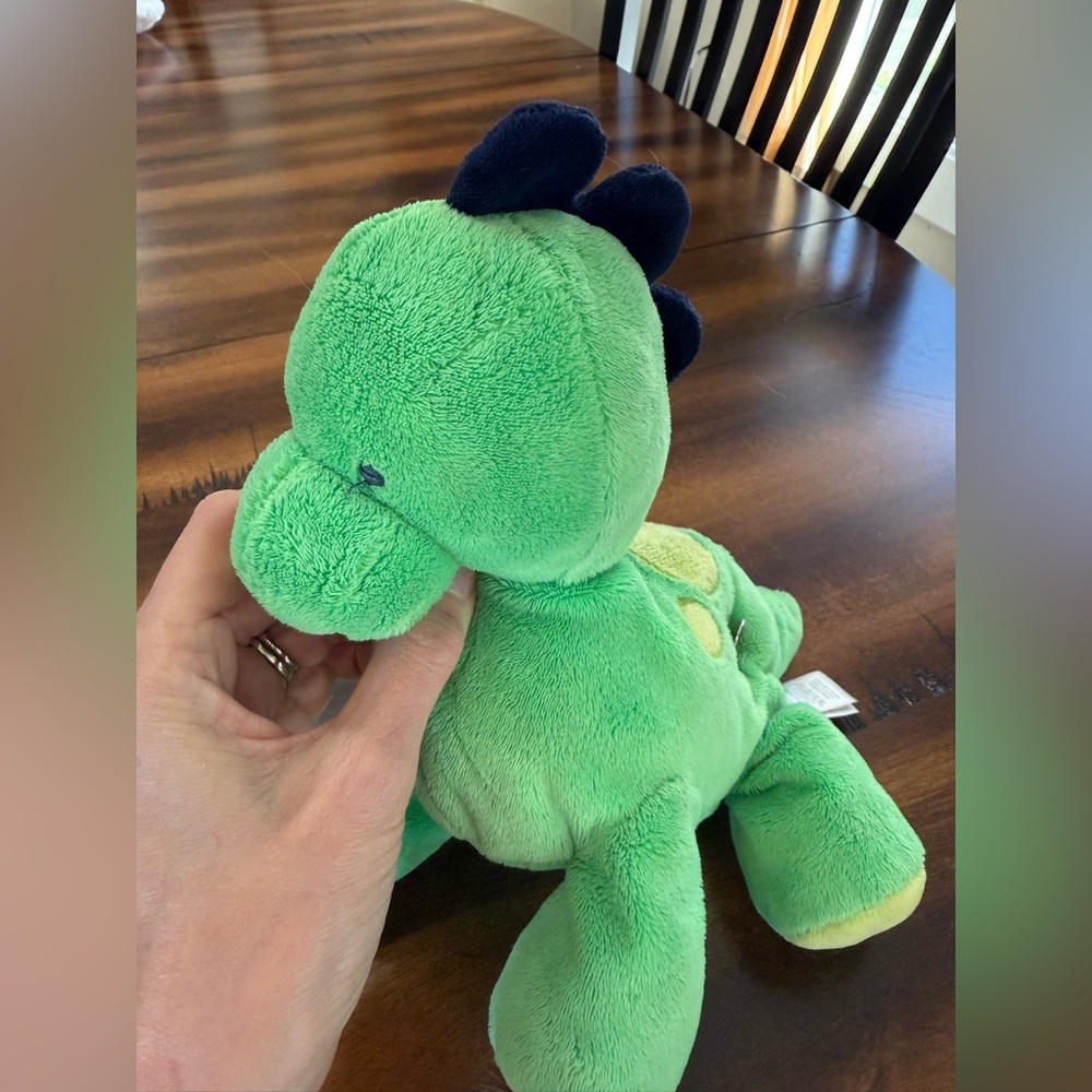 Carter’s Child Of Mine Plush Green Dinosaur- Non Working Musical Wind Up